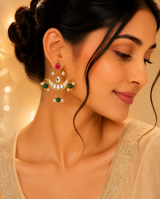 Kundan Earrings