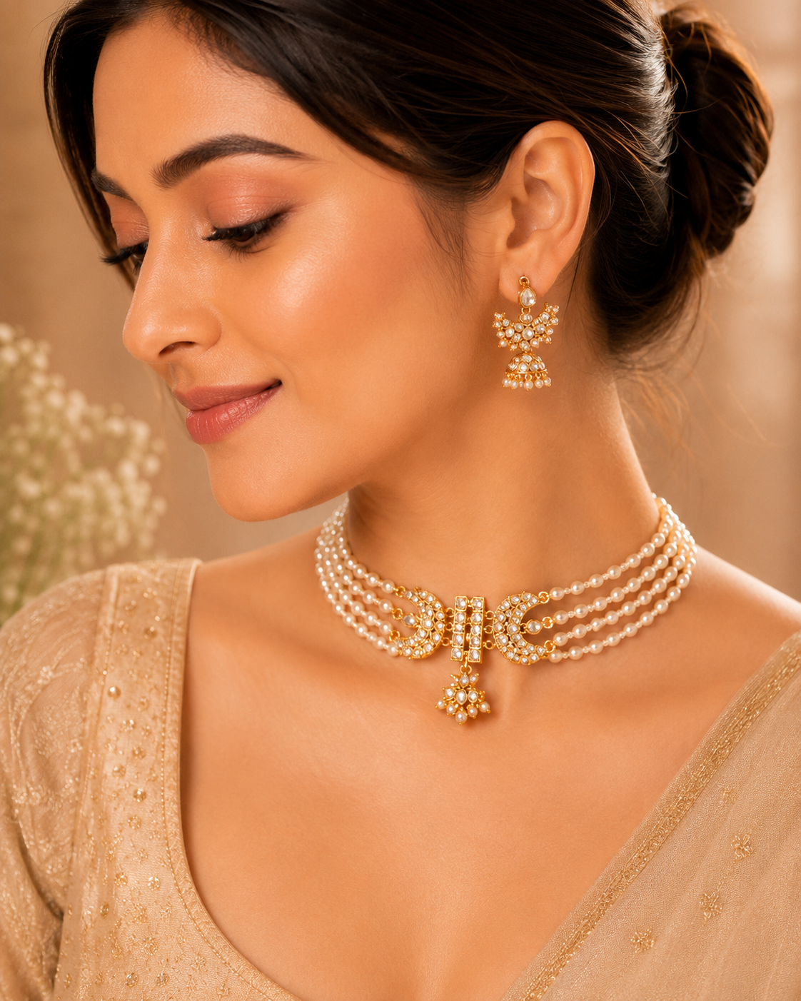 Kundan Choker Necklace